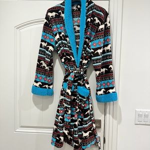 Lazy One Women's Plush Robe Size L/XL